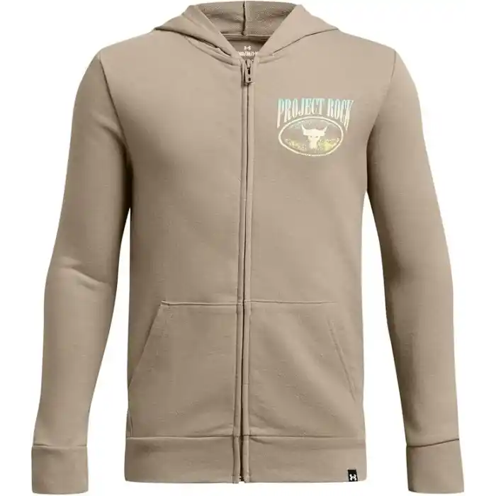 Under Armour Pjt Rck Boys LS FZ HD Q1 Sweatshirt Erkek çocuk
