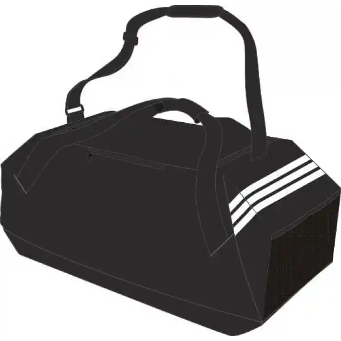 Adidas TIRO DUFFLE L Unisex Yetişkin Çanta BLACK/WHITE Standart