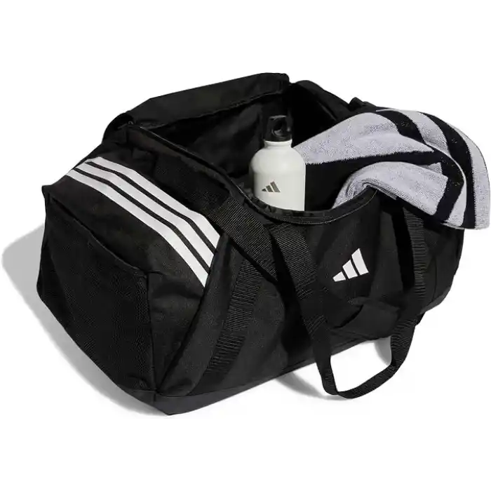 Adidas TIRO DUFFLE L Unisex Yetişkin Çanta BLACK/WHITE Standart