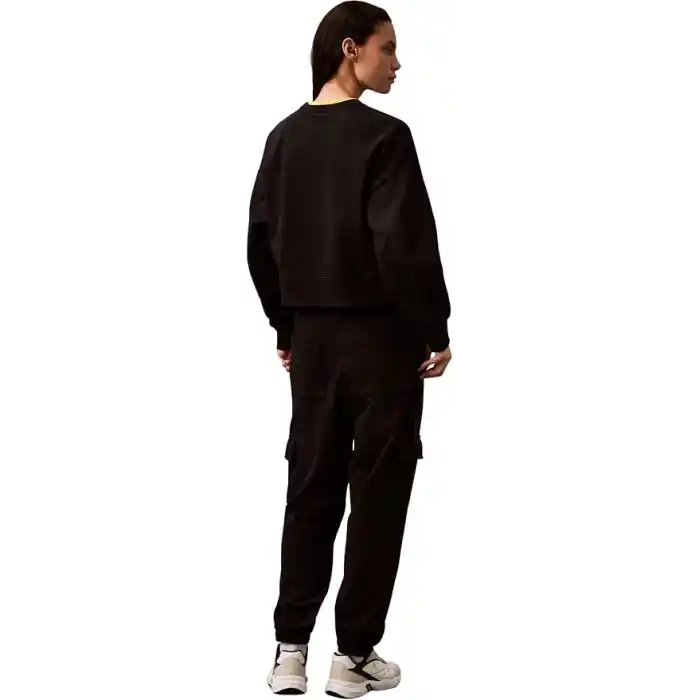 Calvin Klein LS ARCHIVE LOGO FRENCH TERRY RLX Sweatshirt Kadın
