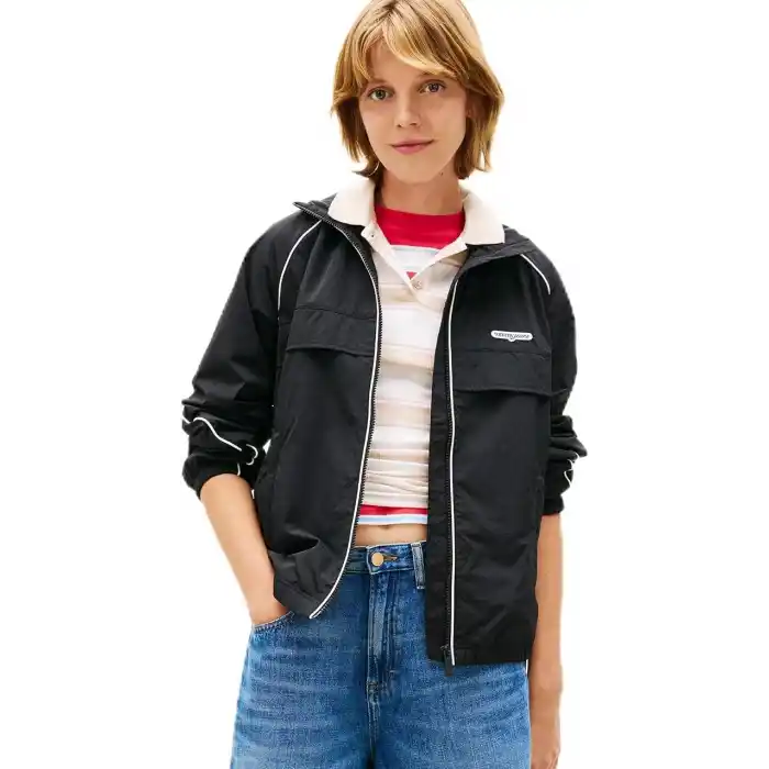 Tommy Hilfiger TJW PIPING NYLON TRACK JACKET Rüzgarlık Kadın