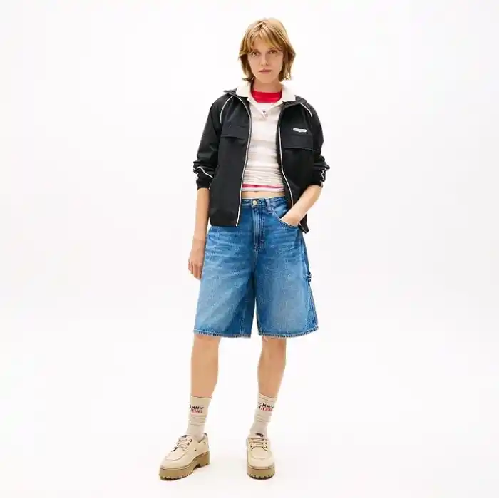 Tommy Hilfiger TJW PIPING NYLON TRACK JACKET Rüzgarlık Kadın