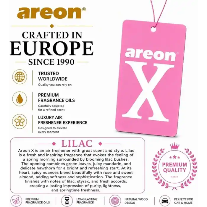 Areon X Lilac Oto Araç Kokusu