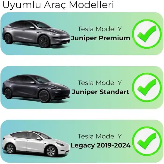 E-Garaj Tesla Juniper ve Model Y ile Uyumlu Lift Takozu Jack