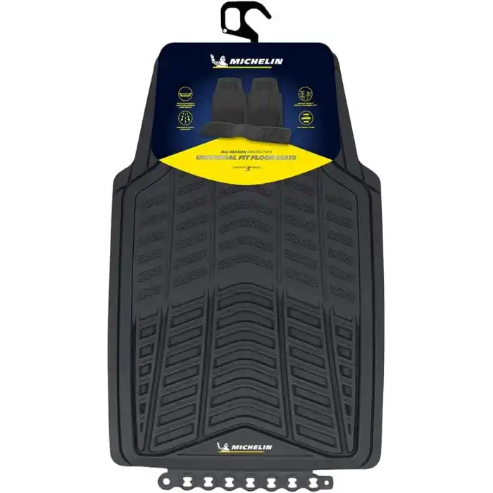 Michelin MC33863 Tüm Araçlara Uyumlu 3 Parça Üniversal 3D Havuzlu Oto Paspas