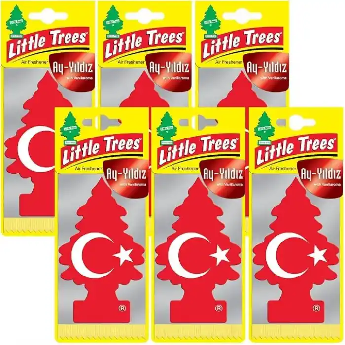 Car Freshner Asma Koku Ay-Yıldız 6lı