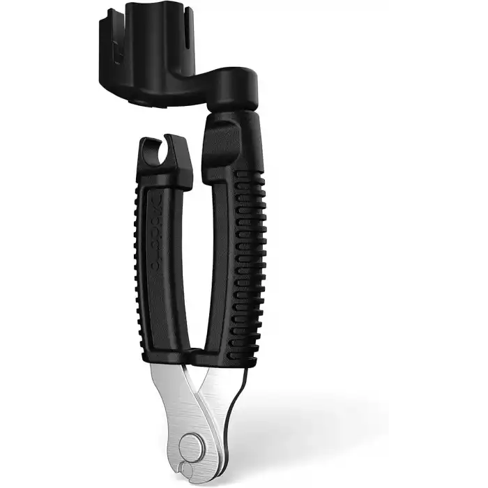 Planet Waves DAddario Accessories Pro-Winder - Gitar Teli Sargısı, Kesici, Köprü Pimi Çekici, Üstün Ergonomik Hepsi Bir Arada Alet, Germe İçin, Siyah