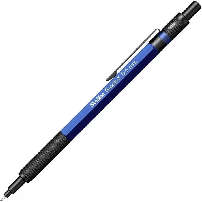 Scrikss Office Graphx Versatil Kalem 0.5 Mm Mavi