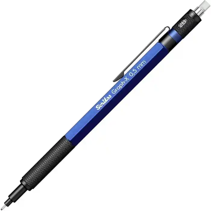 Scrikss Office Graphx Versatil Kalem 0.5 Mm Mavi