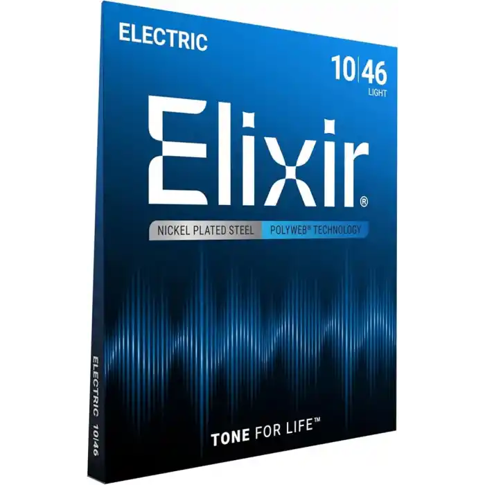 Elixir 10-46 Polyweb Light Elektro Gitar Teli 12050