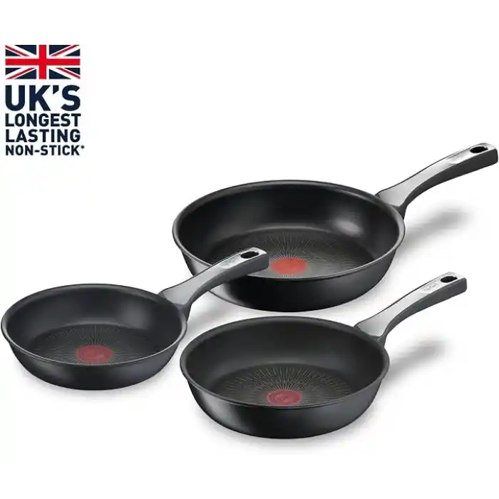 Tefal Titanyum 6X UnlimitedOne İndüksiyon Tabanlı 20/24/28 Cm 3lü Tava Seti - 2100116646