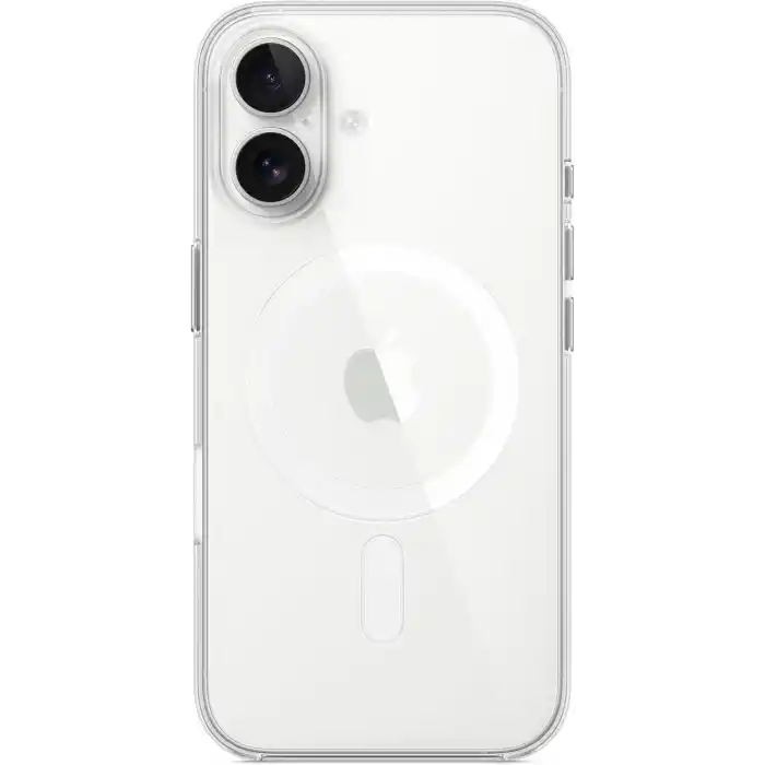 Apple iPhone 16 için MagSafe özellikli Şeffaf Kılıf ​​​​​​​