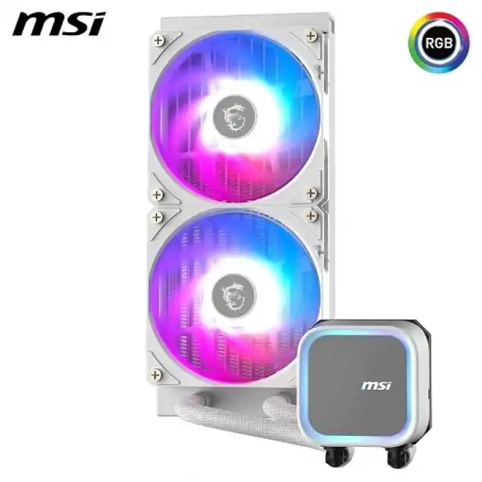 MSI MAG CORELIQUID A13 240 WHITE 240 mm ARGB Sıvı İşlemci Soğutucusu