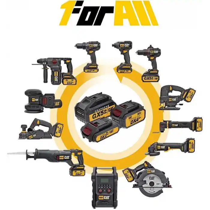 CAT DXB4 18Volt 4.0Ah. Li-ion ONE FOR ALL Profesyonel Yedek Akü