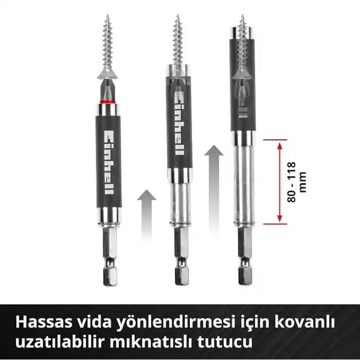 Einhell Orijinal M-CASE 42 Parça Bit Ucu Seti 49118953