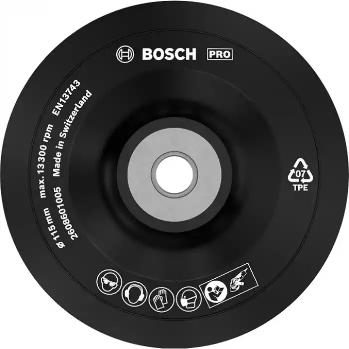 Bosch Professional Accessories Professional Zımpara diski 115 mm, 1 adet