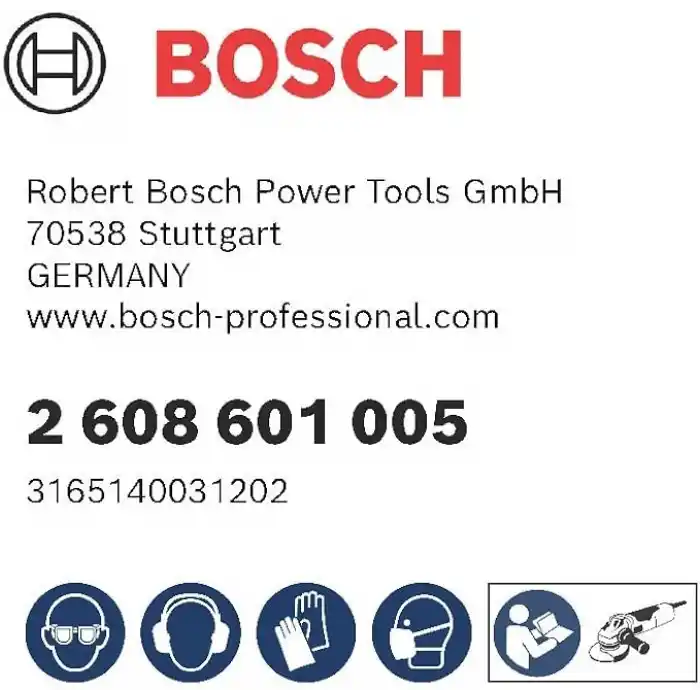Bosch Professional Accessories Professional Zımpara diski 115 mm, 1 adet