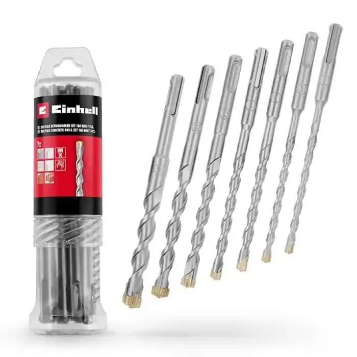 Einhell Orijinal 7 Parça SDS Plus Matkap Ucu Seti, 160 mm 49265510
