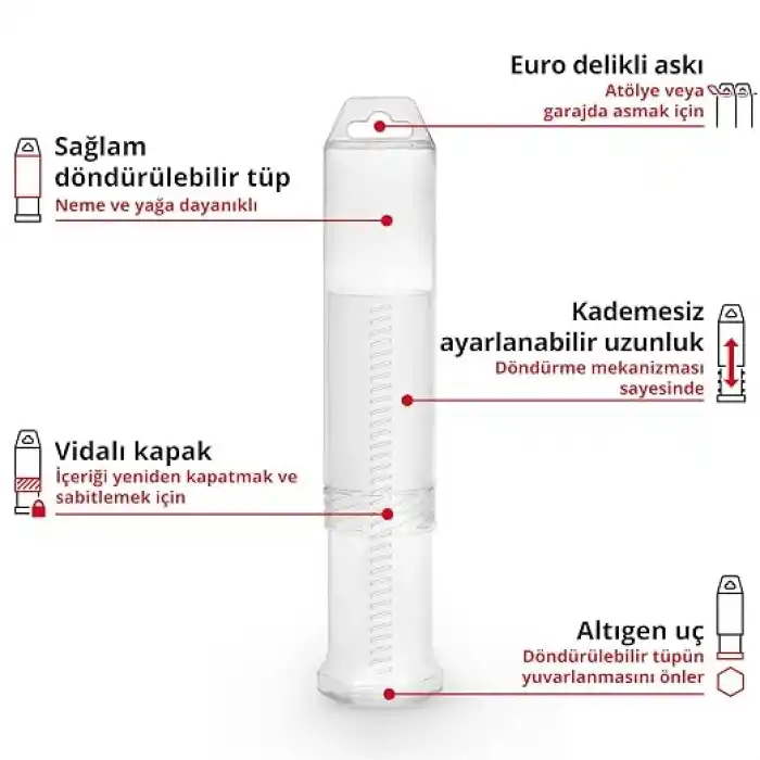 Einhell Orijinal 7 Parça SDS Plus Matkap Ucu Seti, 160 mm 49265510