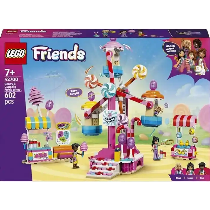 LEGO Friends Şeker ve Kapkek Dönme Dolabı 42700