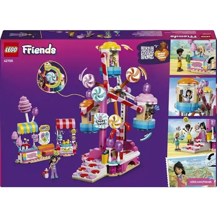 LEGO Friends Şeker ve Kapkek Dönme Dolabı 42700