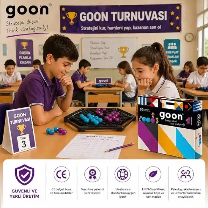 GOON Zeka ve Akıl Oyunu 6+ Yaş 2 Oyuncu