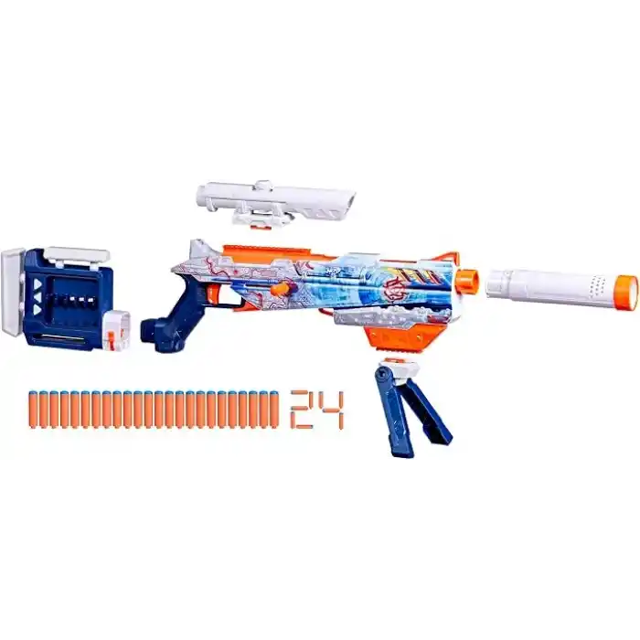 Nerf Loadout Arctic Zerostriker Tabanca ve N1 Dartlar