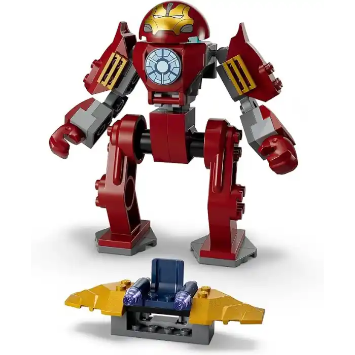 LEGO Marvel Iron Man Hulkbuster Thanos’a Karşı 76263 – 4 Yaş ve Üzeri Çocuklar için Süper Kahraman Hediyesi Fikri, Iron Man ve Uçağıyla Thanos Minifigürleri İçeren Oyuncak Yapım Seti (66 Parça)