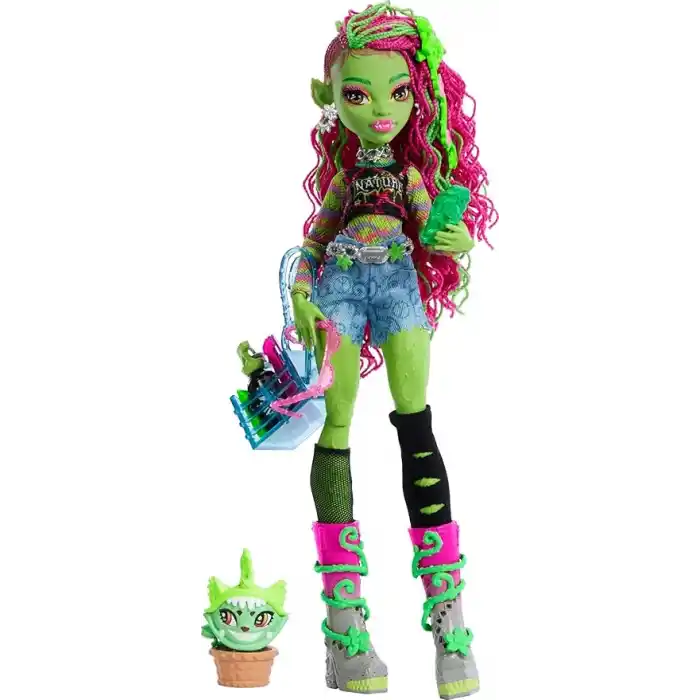 Monster High Acayip Havalı Arkadaşlar - Venus Mcflytrap