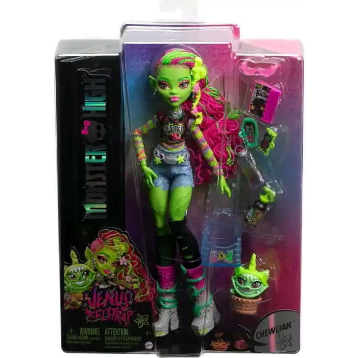 Monster High Acayip Havalı Arkadaşlar - Venus Mcflytrap