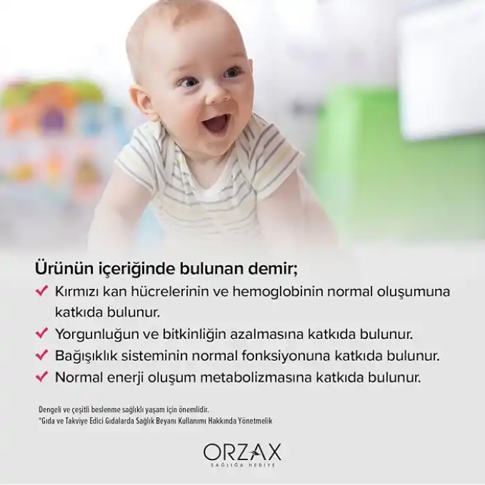 Ocean Microfer Demir Takviye Edici Gıda (Lipofer: Patentli Mikroenkapsüle Demir Kaynağı) - Damla - 30 ml