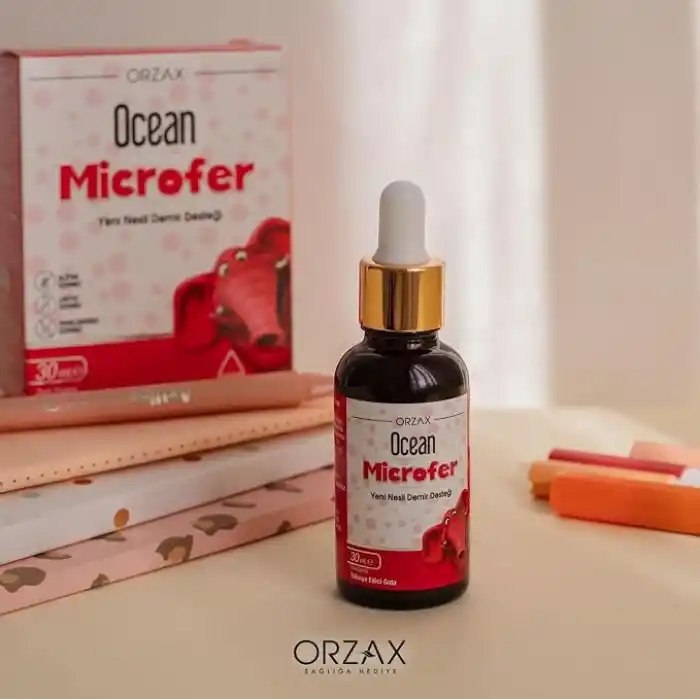 Ocean Microfer Demir Takviye Edici Gıda (Lipofer: Patentli Mikroenkapsüle Demir Kaynağı) - Damla - 30 ml