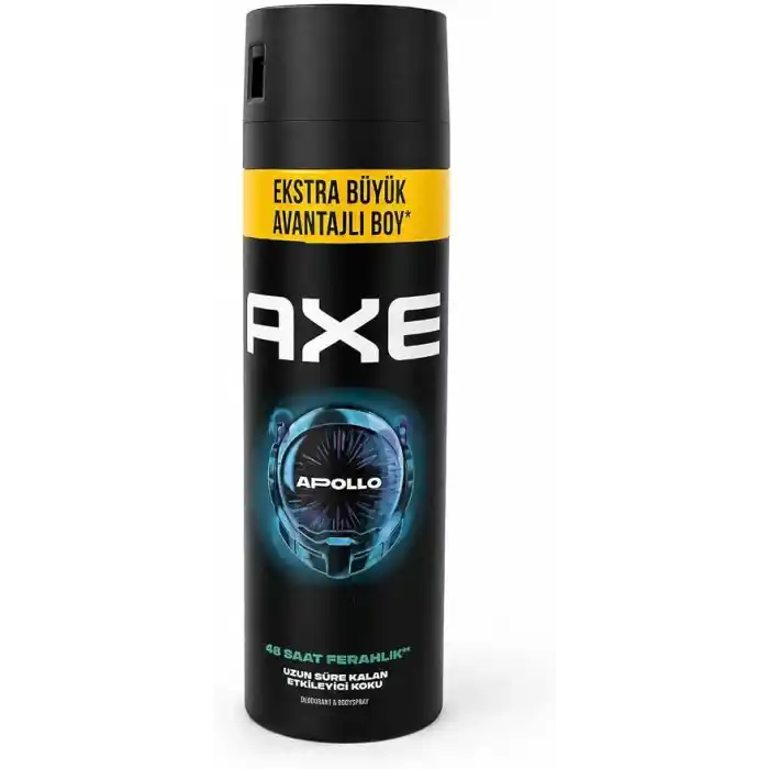 AXE Erkek Sprey Deodorant Apollo 48 Saat Etkileyici Koku 200 ml