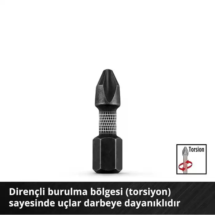 Einhell Orijinal M-CASE 39 Parça Darbeye Dayanıklı Aksesuar Seti 49108763