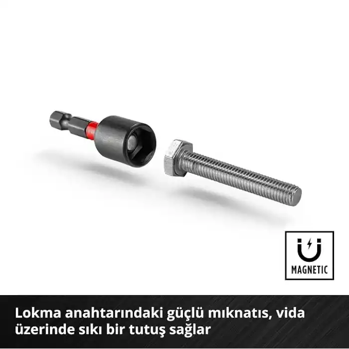 Einhell Orijinal M-CASE 38 Parça Darbeli Bits Ucu Set 49109250