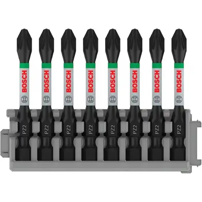 Bosch Professional Accessories 2608522331-Tornavida Ucu SET Impact Control PZ2 50 mm 8-parça, 0 W, 0 V