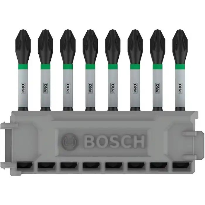 Bosch Professional Accessories 2608522331-Tornavida Ucu SET Impact Control PZ2 50 mm 8-parça, 0 W, 0 V