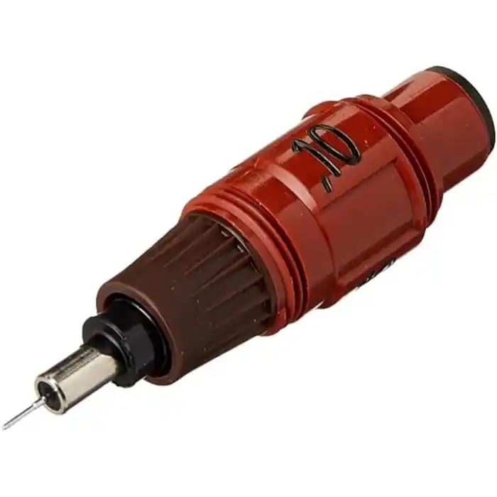 Rotring Isograph Teknik Çizim Kalemi Yedek Ucu, 0,1 mm, Koyu Kırmızı