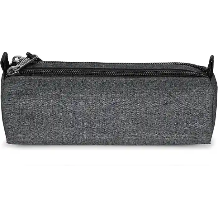 Eastpak Double Benchmark Unisex Yetişkin Kalem Çantası Black Denim Standart