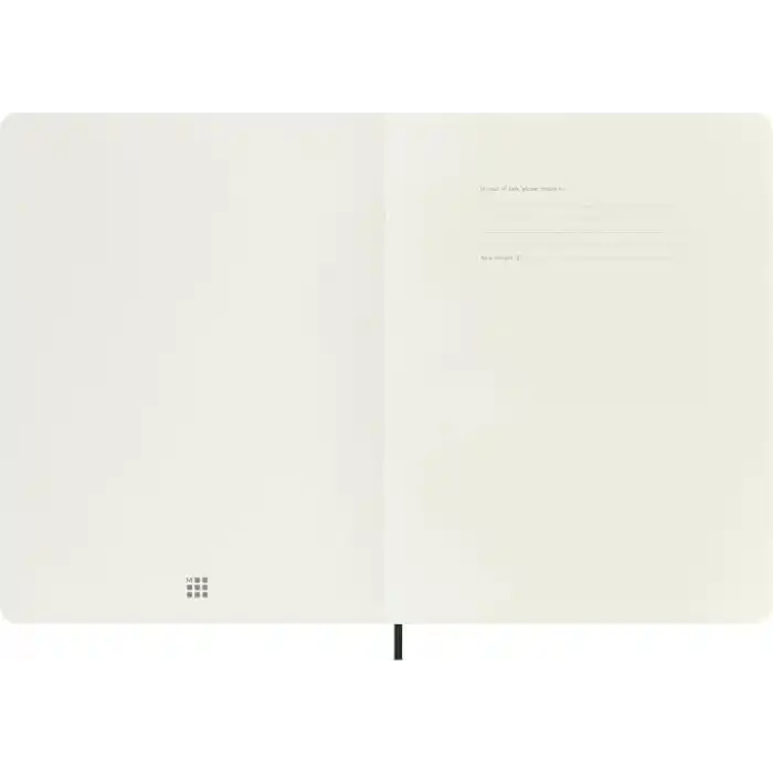 Moleskine Çizgili Siyah Defter XL Boy Yumuşak Kapak