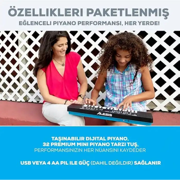 Alesis Melody 32 Mini Piyano Klavyesi