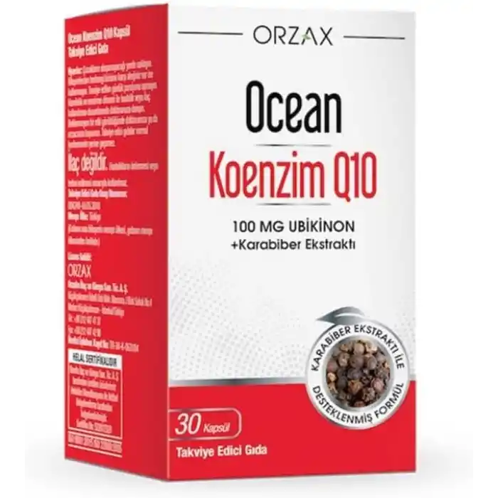 Ocean Koenzim Q10 30 Kapsül