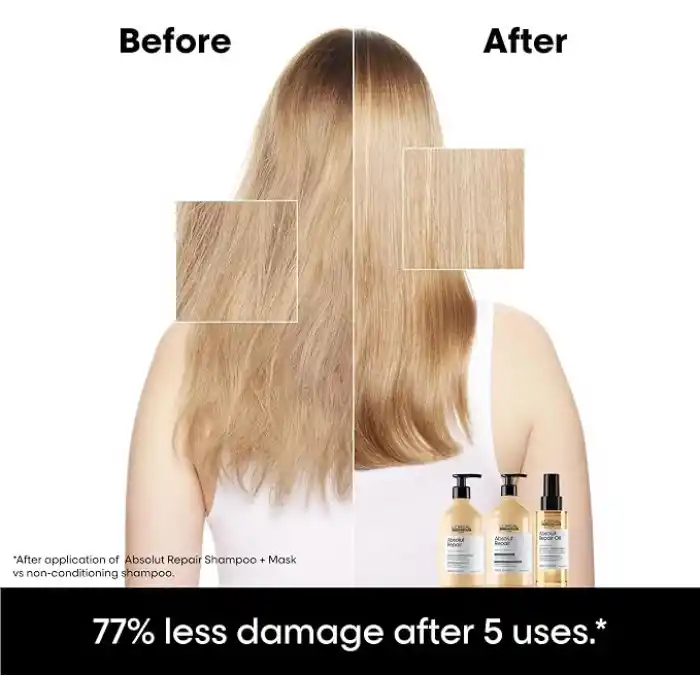 LOréal Professionnel Paris Serie Expert Absolut Repair Yıpranmış Saçlar Için Onarıcı Şampuan 500ml