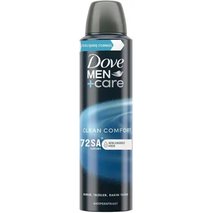 Dove Men Care Clean Comfort Sprey Deodorant 150 Ml