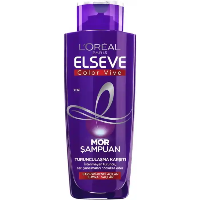 LOreal Paris Elseve Turunculaşma Karşıtı Mor Şampuan 200 ml