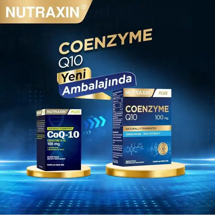 NUTRAXİN NUTRAXIN KOENZIM Q10 TABLET 1 Paket(1 x 30 Kapseln), 0.08 kg