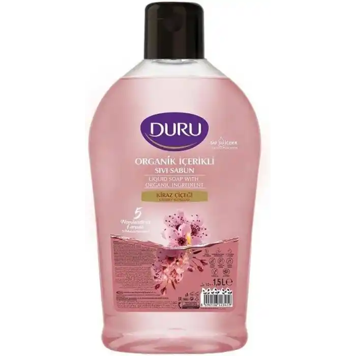 DURU Sıvı Sabun, Kiraz Çiçeği Gold, 1.5 Litre