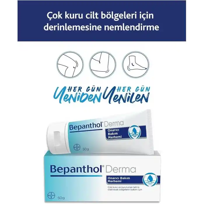 Bepanthol Derma Onarıcı Bakım Merhemi 50 gr (1 x 50 g)