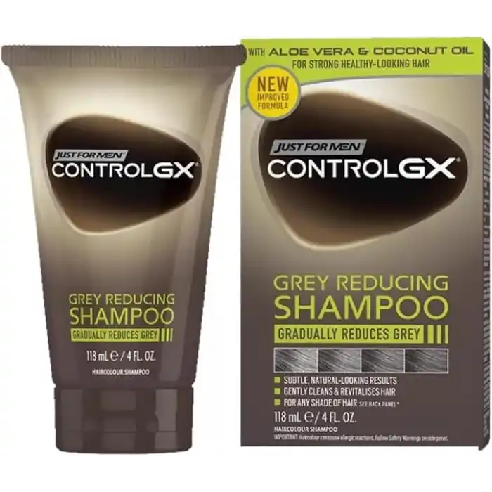 JUST FOR MEN Control GX Saç Gri Azaltıcı Şampuan