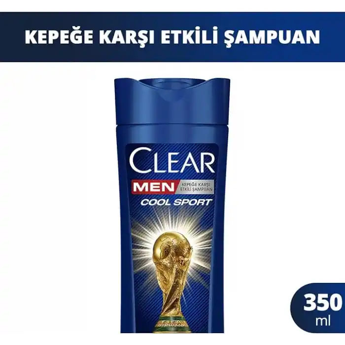 Clear Men Cool Sport Menthol Kepeğe Karşı Etkili Şampuan 350 ml